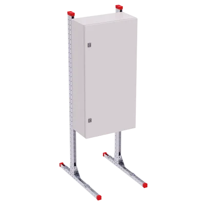 R5UFW18 | Комплект напольной установки для навесных и клеммных корпусов, высота 1800 мм, DKC