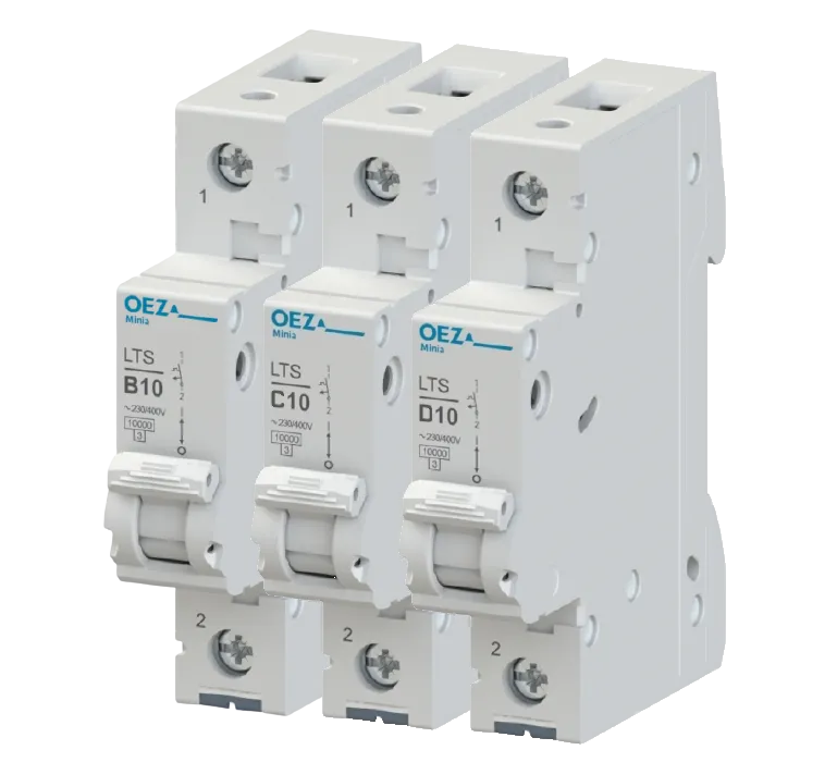 Кривые отключения модульных автоматов