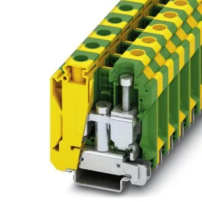 3074143 USLKG 35 N | Заземляющая клемма UK 10…35 мм², винтовой зажим, Phoenix Contact 