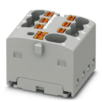 PC1047466 | Распределительный блок PTFIX 4/6X1,5, 7 клемм, серый, Push-in, Phoenix Contact