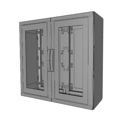 NSYPLA12103TG | Шкаф напольный Talassa PLA прозрачная дверь 1250х1000х320 мм, Schneider Electric