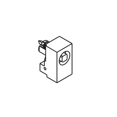 NSYINS71 | Личинка замка квадрат 7 мм, Schneider Electric
