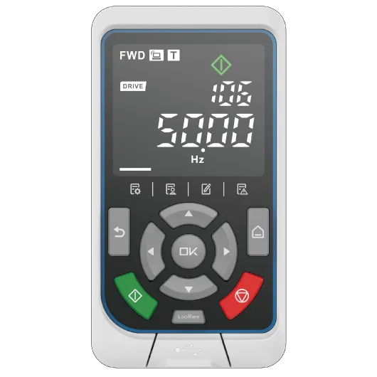 MDKE10 | Дополнительная LED панель управления для MD520, для монтажа в шкаф требуется основание MD580-AZJ1, Inovance