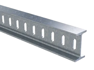 dkcBPM5007HDZ | I-образный профиль 50х100, L700, толщ.4,5 мм, горячеоцинкованный, DKC