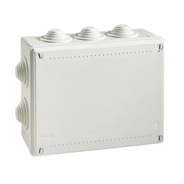 dkc54400 | Коробка ответвит. с 12 кабельными вводами д.40мм, IP55, 380х300х120мм, DKC