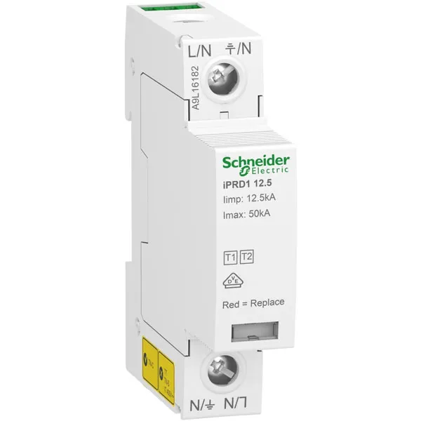 A9L16182 | УЗИП iPRD1 12.5r 50kA КЛАСС 1+2 1P, Schneider Electric