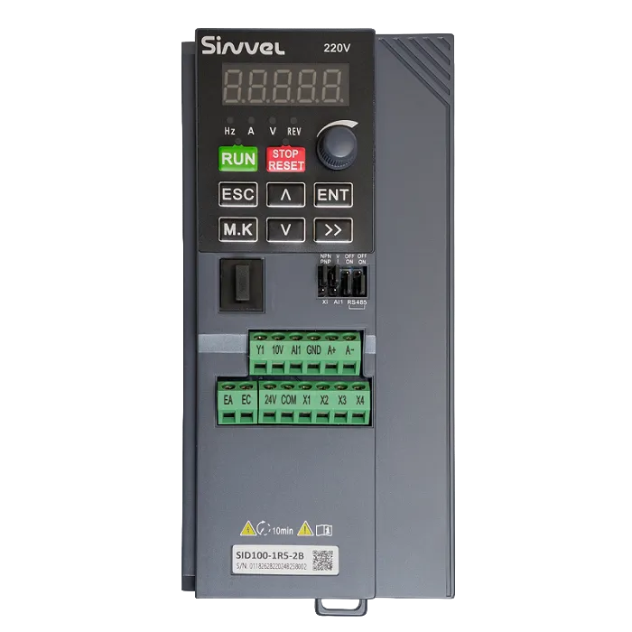 Компактный преобразователь частоты Sinvel SID100 для плотного монтажа 