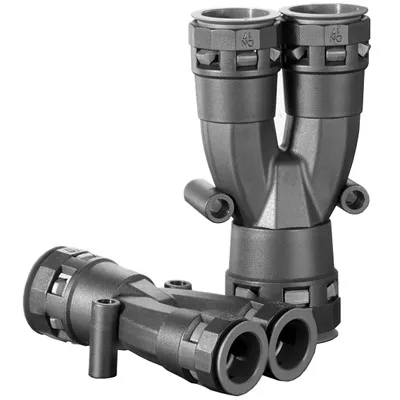 dkcPAY231717N | Разветвитель DN 1х23 + 2х17 мм, полиамид, цвет черный, DKC