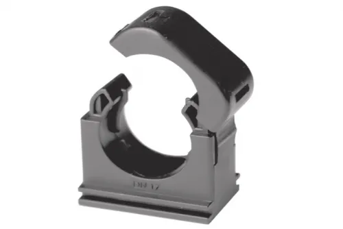 dkcPASW23N | Держатель с крышкой DN 23 мм, полиамид, цвет чёрный, DKC