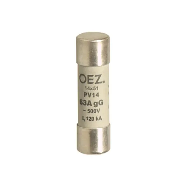 OEZ:06736 | Плавкая вставка, серия PV, 50А, кривая gG, размер 14x51мм, OEZ 