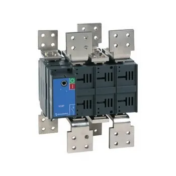 TE16001SM | Выключатель нагрузки VC6P, 2000А, 3P, видимый разрыв, с выносной ручкой TE18830, штоком 400мм TE1820, Technoelectric