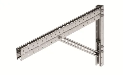 dkcBBD4170HDZ | Консоль для тяжелых нагрузок 700 мм сборная, горячеоцинкованная, DKC