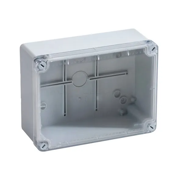 dkc54340 | Коробка ответвит. с гладкими стенками и прозрачной крышкой, IP56, 300х220х180мм, DKC