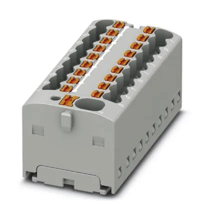 PC1047418 | Распределительный блок PTFIX 4/18X1,5, 19 клемм, серый, Push-in, Phoenix Contact