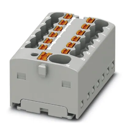 PC1046961 | Распределительный блок PTFIX 4/12X1,5, 13 клемм, серый, Push-in, Phoenix Contact