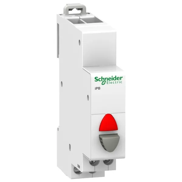 A9E18037 | Кнопка iPB 1нз серая + красная индикация, Schneider Electric