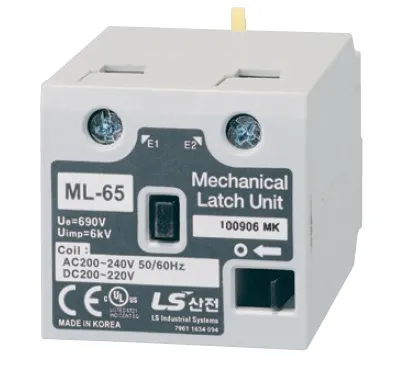 83461634021 | Устройство механической защелки ML-65, 200…240В AC, для MC 6a-65a, LSis