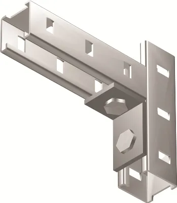 dkcBMC1011HDZ | Уголок крепежный одиночный, горячеоцинкованный, DKC