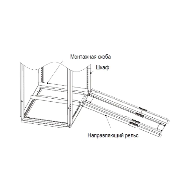 MD500-AZJ-A3T10 | Направляющие рельсы для типоразмера T10-12 MD290/MD500/MD500-Plus/CS710, Inovance
