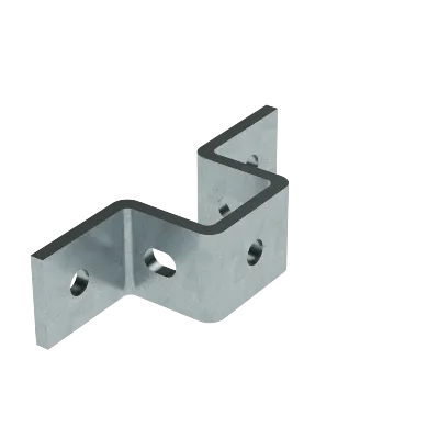 dkcBMD1051HDZ | Крепление стеновое для С-образного профиля 41х41, горячеоцинкованное, DKC