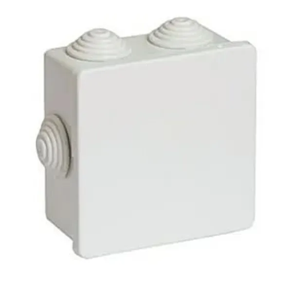 dkc53700R | Коробка ответвит. с 6 кабельными вводами д.20мм, IP44, 80х80х40мм (розница), DKC