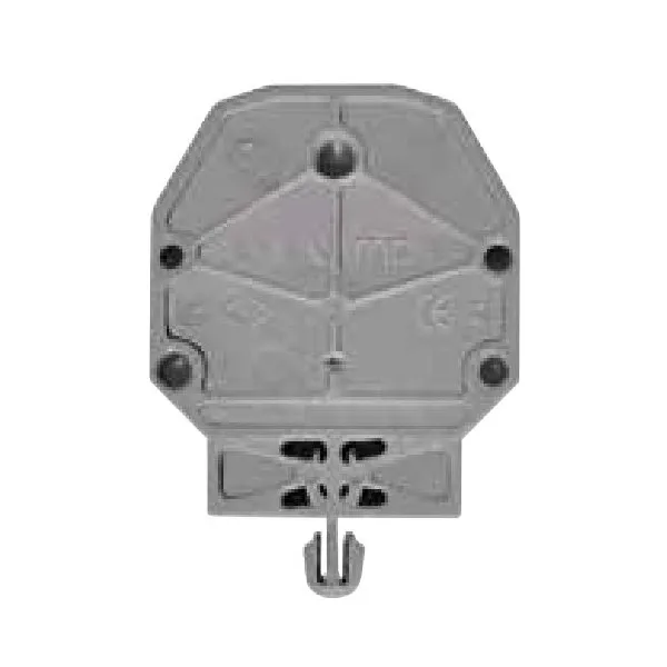 1060043 | MPKDS | MPKDS; Упор для миниклемм MPKS под монт.плату, (серый),1452, Onka