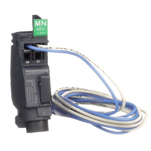 LV426822 | Расцепитель минимального напряжения MN48В AC/DC NSXm с проводом, Schneider Electric