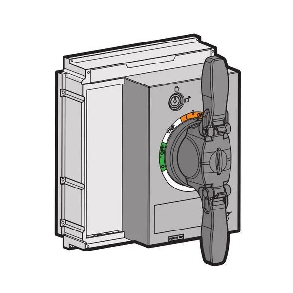  | Поворотная рукоятка DH5-S 3P,TS1600, LSis