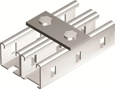 dkcBMD1011HDZ | Пластина соединительная, длина 90 мм, 2отв., горячеоцинкованная, DKC