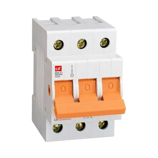 061301908B | Выключатель нагрузки, серии BKD, 3P, 80 A, LSis