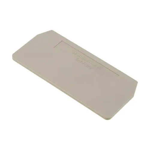 1608770000 | Торцевая крышка ZAP/TW2 для клемм ZDU 2.5/3AN, Weidmuller