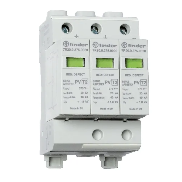 7P2390001015 | УЗИП для пост. тока серии 7P, 2P+PE, класс 2, Finder