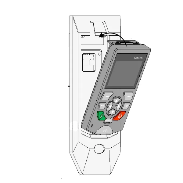 SOP-20-MP-IP54 | Монтажное основание для LCD панели с металлическим основанием и защитным кожухом, IP54, Inovance