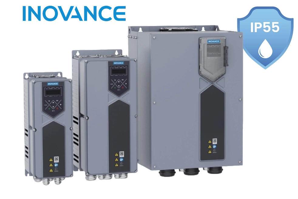 Inovance MD520-IP55: обзор защищенного привода для самых тяжелых условий эксплуатации