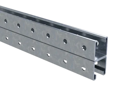 dkcBPD4130HDZ | Двойной С-образный профиль 41х41, L3000, толщ.2,5 мм, горячеоцинкованный, DKC