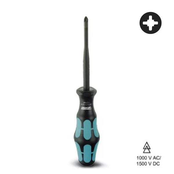 PC1212696 | Отвертка изолированная крестовая PZ2 x 100мм, Phoenix Contact