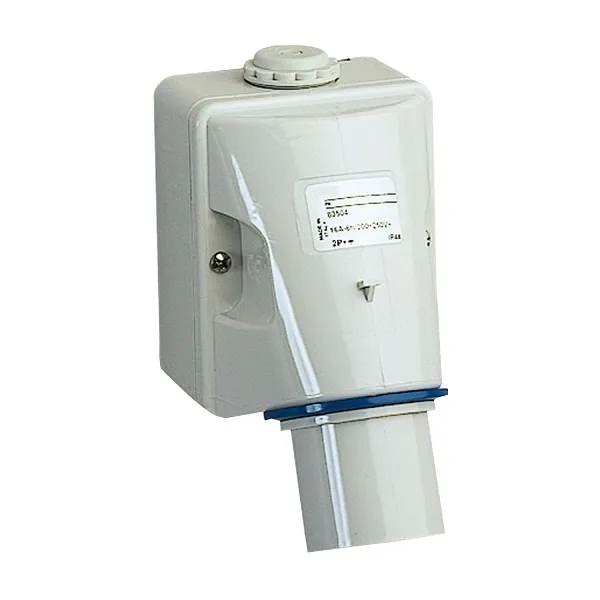 83516 | Настенная вилка, винтовое соединение, 32А, 2P+E, IP44, 220В, Schneider Electric