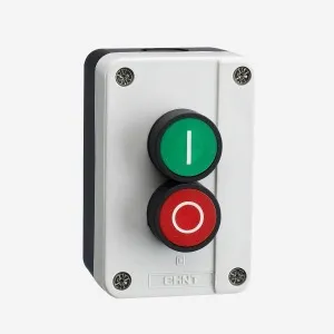 Кнопочный пост с двумя кнопками Chint NP2-B Кнопочный пост с двумя кнопками Chint NP2-B