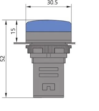 Индикаторы габариты ND16 Chint