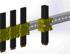 Крепление шин с помощью шинодержателей АйДи Крепление шин с помощью шинодержателей АйДи