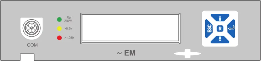 Внешний вид электронного расцепителя EM
