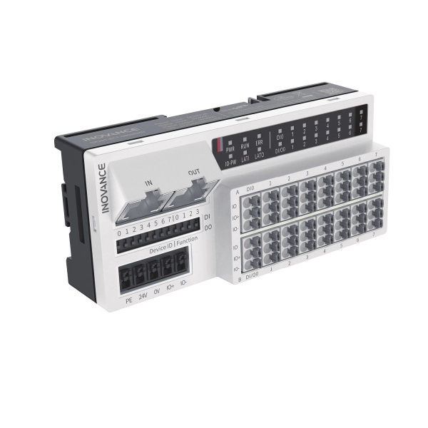 GR20T-ECT-3200END | Модуль расширения  EtherCAT GR20, 32 дискретных входа NPN/PNP, клеммы Push-in, Inovance