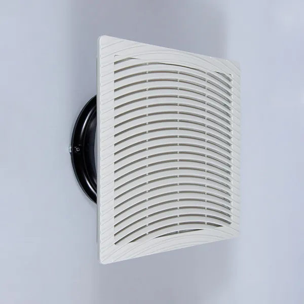 Вентилятор с фильтром 220/240 м3/ч, 220-240В AC, 50/60 Гц, 250х250мм, вырез 223x223мм, цвет RAL7035