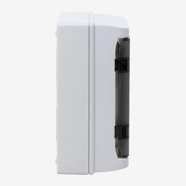 DKC RB08W6TGD Щиток настенный с дверцей 8 мод.,IP65, серый, с клеммным блоком 63А