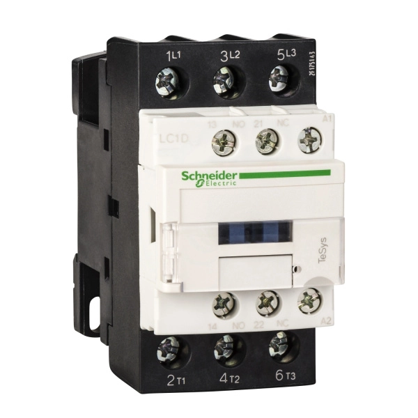 LC1D38B7 | Контактор, серия Tesys D, 3P, 38 А, AC3, 1 НО +1 НЗ, 24В AC, Под винт, Schneider Electric