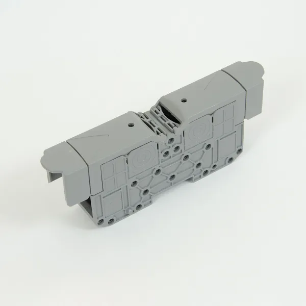 1030059 | Силовой клеммник на DIN-рейку 95 мм², болт M8, серый, Onka