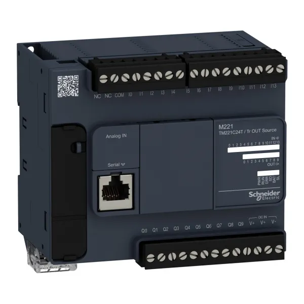 TM221C24R | Программируемый логический контроллер Modicon M221 24IO, Schneider Electric