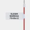 11830120  | Маркировочный флажок FG-30х12-W белый (рул. 500 шт.), Elegir 