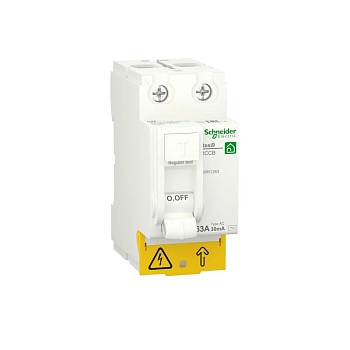 R9R51263 | Выключатель дифференциального тока 63А 2P 30мА тип AC, Schneider Electric