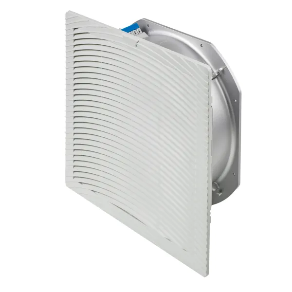 Вентилятор с фильтром 1150/1350 м3/ч, 220-240В AC, 50/60 Гц, 325х325мм, вырез 291x291мм, цвет RAL703